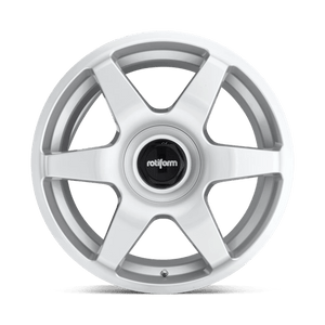Rotiform R114 SIX Gloss Silver 18x8.5 +35 5x100|5x112mm 66.6mm - Wheelwiz