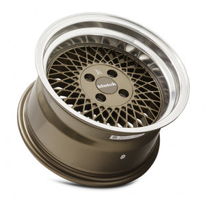 MRR SL1 Bronze Machined Lip 15x8.5 +17 4x100mm 73.1mm - Wheelwiz