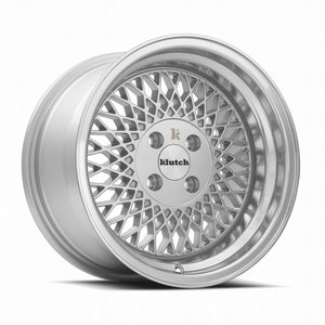 MRR SL1 Silver Machined Face 15x8.5 +17 4x100mm 73.1mm - Wheelwiz