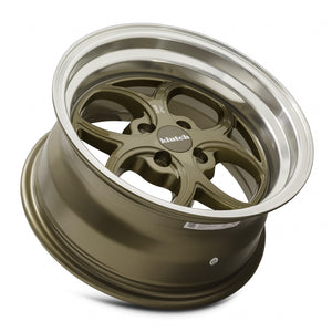 MRR SL2 Bronze Machined Lip 16x8 +15 4x100mm 73.1mm