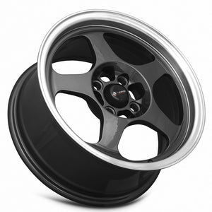 Vors SP1 Hyper Black Machine Lip 15x7 +35 4x108mm 73.1mm - Wheelwiz