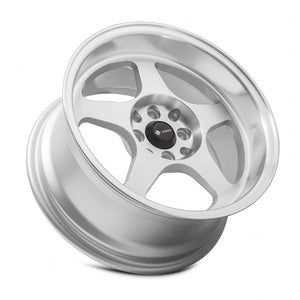 Vors SP1 Silver Machined Face 16x8 +20 4x100|4x114.3mm 73.1mm - Wheelwiz