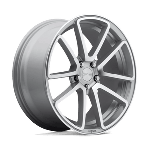 Rotiform R120 SPF Gloss Silver Machined 19x8.5 +45 5x112mm 66.6mm - Wheelwiz