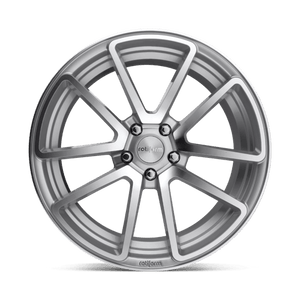 Rotiform R120 SPF Gloss Silver Machined 19x8.5 +45 5x112mm 66.6mm - Wheelwiz