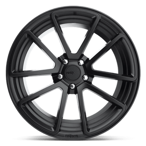 Rotiform R122 SPF Matte Black 18x8.5 +45 5x112mm 66.6mm - Wheelwiz