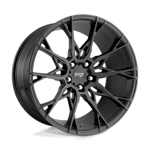 Niche M183 STACCATO Matte Black 19x10 +50 5x112mm 66.6mm - WheelWiz