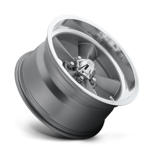 US MAG U102 STANDARD Matte Gun Metal 18x8 +1 5x120.65mm 72.6mm - Wheelwiz