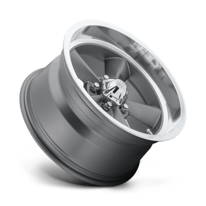 US MAG U102 STANDARD Matte Gun Metal 17x7 +1 5x120.65mm 72.6mm - Wheelwiz