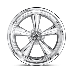 US MAG U104 STANDARD Chrome Plated 17x7 +1 5x120.65mm 72.6mm - Wheelwiz