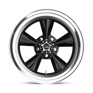 US MAG U107 STANDARD Gloss Black 17x7 +1 5x114.3mm 72.6mm - Wheelwiz