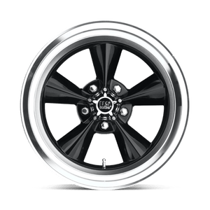 US MAG U107 STANDARD Gloss Black 18x8 +1 5x120.65mm 72.6mm - Wheelwiz