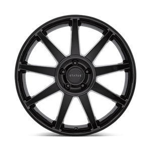 Status MAMMOTH Gloss Black 22x9.5 +30 5x127mm 71.5mm - Wheelwiz
