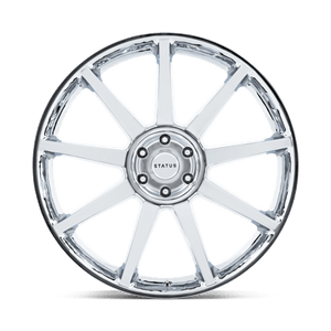Status MAMMOTH Chrome 26x10 +30 6x135mm 87.1mm - Wheelwiz