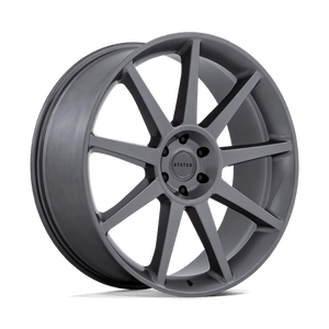 Status MAMMOTH Matte Anthracite 24x10 +35 5x120mm 72.6mm - Wheelwiz