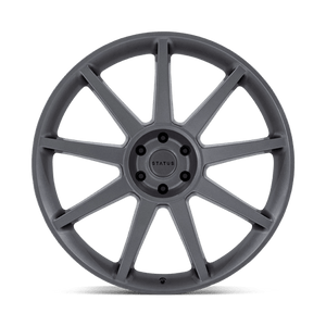 Status MAMMOTH Matte Anthracite 22x9.5 +25 6x139.7mm 106.1mm - Wheelwiz
