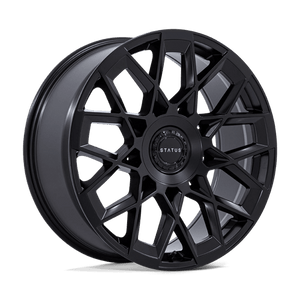 Status ST005 MATRIX Matte Black 22x9.5 +20 Custom 72.6mm - Wheelwiz