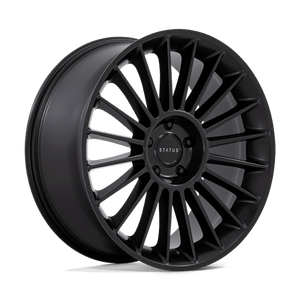 Status VENTI Matte Black 22x9.5 +30 5x130mm 84.1mm - Wheelwiz