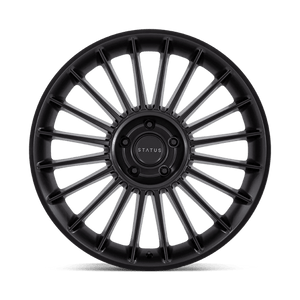 Status VENTI Matte Black 22x9.5 +30 5x130mm 84.1mm - Wheelwiz