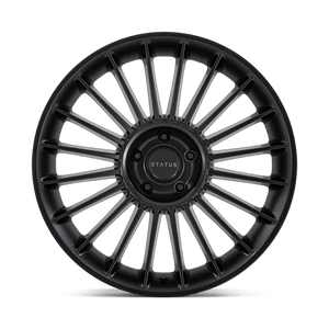 Status VENTI Matte Black 22x9.5 +30 5x120mm 72.6mm - Wheelwiz