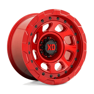 XD Series XD861 STORM Candy Red 17x9 0 6x139.7mm 106.1mm - Wheelwiz
