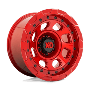 XD Series XD861 STORM Candy Red 20x9 0 6x139.7mm 106.1mm - Wheelwiz
