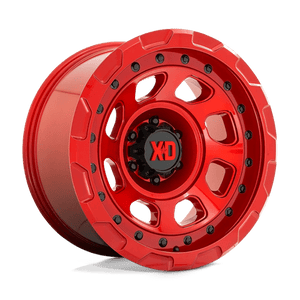 XD Series XD861 STORM Candy Red 20x9 +18 6x139.7mm 106.1mm - Wheelwiz