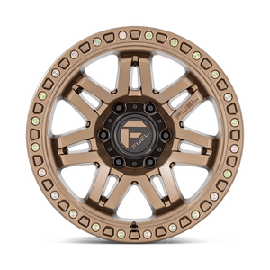 Fuel Offroad D811 SYNDICATE Full Matte Bronze 17x9 +1 6x139.7mm 106.1mm - Wheelwiz
