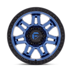 Fuel Offroad D813 SYNDICATE Dark Blue W/ Black Ring 17x9 +1 6x139.7mm 106.1mm - Wheelwiz