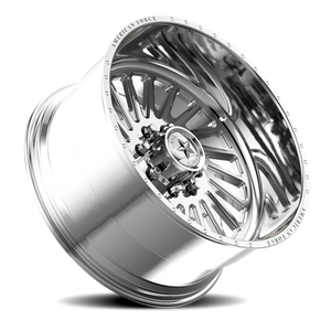 American Force N02 Sabre SS Polished 22x12 -40 6x139.7mm 106mm - Wheelwiz