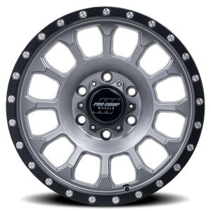 Pro Comp Series 34 Rockwell Graphite 17x8.5 0 6x135mm 87.1mm - Wheelwiz