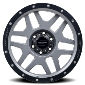Pro Comp Series 41 Phaser Graphite 17x9 -6 6x139.7mm 108mm - Wheelwiz
