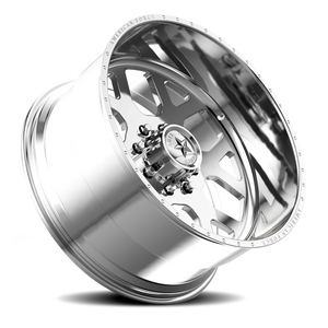 American Force 98 Shield SS Polished 20x12 -40 8x165.1mm 122mm - Wheelwiz