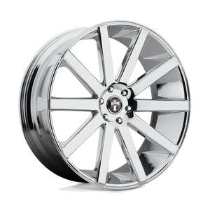 DUB S120 SHOT CALLA Chrome Plated 22x9 +38 5x114.3mm 72.6mm - WheelWiz
