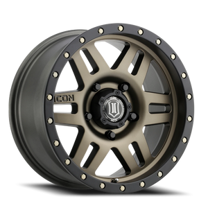 Icon Alloys Six Speed Bronze 17x8.5 +25 5x150mm 117mm