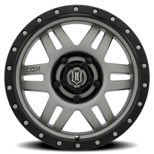 Icon Alloys Six Speed Titanium 17x8.5 -6 5x127mm 94mm