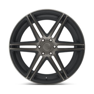 DUB S123 SKILLZ Matte Black Double Dark Tint 22x9.5 +30 6x135mm 87.1mm - Wheelwiz