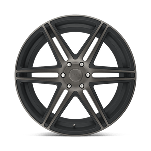 DUB S123 SKILLZ Matte Black Double Dark Tint 24x10 +30 6x139.7mm 78.1mm - Wheelwiz