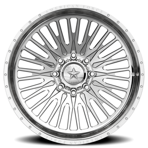 American Force CK04 Spectrum CC Polished 24x14 -90 6x139.7mm 108mm - Wheelwiz