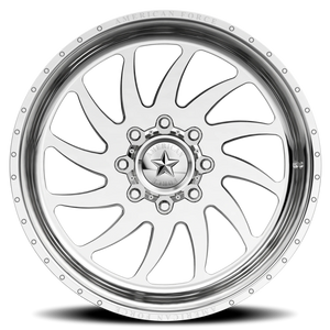 American Force H31 Spirit SS Polished 24x12 -40 8x165.1mm 122mm - Wheelwiz