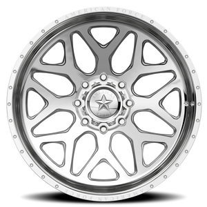 American Force CK08 Sprint CC Polished 24x14 -90 5x139.7mm 77.8mm - Wheelwiz