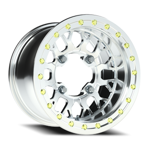 Vision Wheel 346 Polished 15x10 0 4x156mm 131.1mm - Wheelwiz
