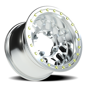 Vision Wheel 346 Polished 15x6 +51 4x136mm 110.5mm - Wheelwiz