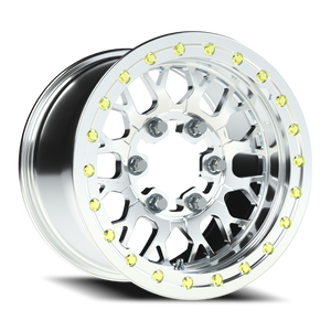 Vision Wheel 346 Polished 15x10 +25 6x139.7mm 110mm - Wheelwiz