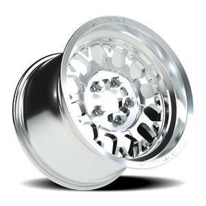 Vision Wheel 346 Polished 15x10 +25 5x114.3mm 68mm - Wheelwiz