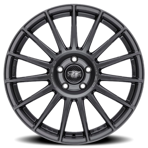 OZ Racing Superturismo Dakar Matte Graphite W/ Silver Lettering 21x9 +25 5x120mm 79mm - Wheelwiz