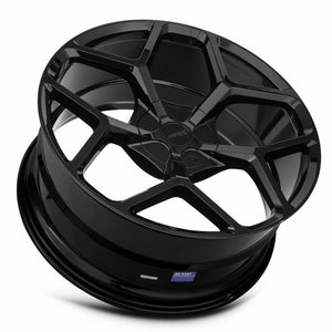 MRR T228 Gloss Black 22x10 +30 6x135|6x139.7mm 87.1mm - Wheelwiz
