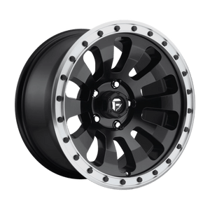 Fuel Offroad D629 TACTIC Matte Black Machined Ring 17x9 -12 5x127mm 78.1mm - Wheelwiz