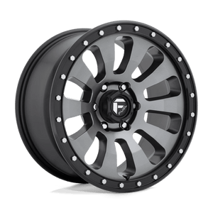 Fuel Offroad D648 TACTIC Matte Gun Metal Black Bead Ring 20x9 +20 6x139.7mm 106.1mm - WheelWiz