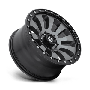 Fuel Offroad D648 TACTIC Matte Gun Metal Black Bead Ring 20x9 +20 6x139.7mm 106.1mm - WheelWiz