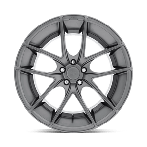 Niche M129 TARGA Matte Gun Metal 20x8.5 +35 5x114.3mm 72.6mm - WheelWiz